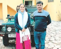 झालाना लेपर्ड रिजर्व पहुंचीं साइना : जंगल की शांति और प्राकृतिक सौंदर्य से हुईं अभिभूत, साइना नेहवाल ने किया लेपर्ड राणा का दीदार