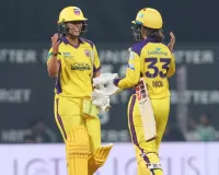 डब्ल्यूपीएल : यूपी वॉरियर्ज को मिली पहली जीत, हरलीन की नाबाद फिफ्टी, मुंबई को 7 विकेट से हराया 