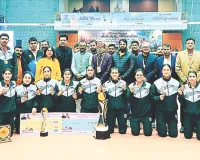 सीनियर नेशनल वॉलीबॉल : राजस्थान महिला वालीबॉल टीम ने पहली बार जीता कांस्य पदक, भारतीय रेलवे ने पुरुष व केरल ने महिला वर्ग का गोल्ड मेडल जीता