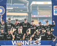 वनडे सीरीज : विराट के शतक के बावजूद भारत हारा, 41 रन से जीत दर्ज कर न्यूजीलैंड ने भारत में पहली बार जीती वनडे सीरीज 