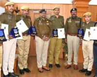 कांस्टेबल ऑफ़ द मंथ पुरस्कार से छह पुलिसकर्मी सम्मानित, आमजन में विश्वास और अपराधियों में भय की भावना स्थापित 