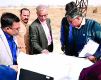 टोंक रोड और नॉलेज सिटी का जेडीसी ने किया निरीक्षण : सेक्टर सड़कों का किया अवलोकन, हुए भूमि समर्पण कराने के दिए निर्देश