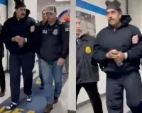 हाथों में हथकड़ी और....गिरफ्तार राष्ट्रपति मादुरो, उनकी पत्नी विमान से न्यूयॉर्क पहुंचे, जानें पूरा मामला 