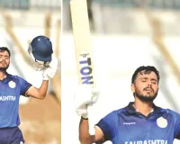 विजय हजारे ट्रॉफी वनडे टूर्नामेंट, उत्तर प्रदेश को 17 रनों से हरा सौराष्ट्र अंतिम 4 में