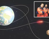 आर्टेमिस-कक मिशन : चार एस्ट्रोनॉट्स चंद्रमा के चारों ओर बनाएंगे विशाल, 4 अंतरिक्ष यात्री ओरियन स्पेसक्राफ्ट में सवार होकर स्पेस लॉन्च सिस्टम रॉकेट से उड़ान भरेंगे