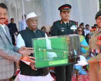 लोकभवन में दिल्ली में गणतंत्र दिवस परेड में भाग लेने वाले एनसीसी कैडेट्स का सम्मान समारोह आयोजित