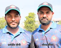 इंटर डिवीजन क्रिकेट टूर्नामेंट, धर्मवीर और गौरव मीना के खेल से जीती जयपुर डिवीजन 