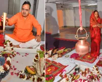 महाशिवरात्रि पर मुख्यमंत्री भजनलाल शर्मा ने किया जलाभिषेक, प्रदेशवासियों की सुख-समृद्धि की कामना