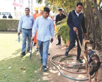 निजी स्कूल में बम की धमकी : 2 घण्टे की मशक्कत के बाद भी कुछ नहीं मिला, विद्यालय की छुट्टी