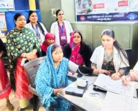 प्रधानमंत्री सुरक्षित मातृत्व अभियान का आयोजन : गर्भवती महिलाओं के स्वास्थ्य की हुई जांच, मिला उपचार
