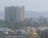 परिवहन विभाग की कार्रवाई के खिलाफ बस ऑपरेटरों की हड़ताल जारी: 38 हजार बसों के थमें पहिए, 25 लाख यात्रियों के प्रभावित होने की आशंका