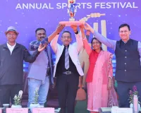 राष्ट्रीय आयुर्वेद संस्थान में वार्षिक खेल महोत्सव ‘तरंग 2026’ का शुभारंभ, 14 फरवरी से 23 फरवरी तक आयोजित वार्षिक खेल महोत्सव का शुभारम्भ किया राष्ट्रीय आयुर्वेद संस्थान के कुलपति प्रोफेसर संजीव शर्मा ने 