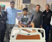 एसएमएस हॉस्पिटल के चिकित्सको ने चोट के कारण खराब हुआ हार्ट वाल्व बदला, हरियाणा के युवक को मिला नया जीवन