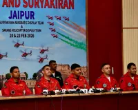 सूर्य किरण एरोबैटिक टीम एवं सारंग हेलीकॉप्टर डिस्प्ले टीम का युवाओं से संवाद : एनसीसी कैडेट्स एवं मूक बधिर विद्यार्थियों को किया प्रेरित, वायुसेना में करियर के अवसरों से कराया अवगत