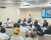 कांग्रेस विधायक दल की बैठक में सरकार को सदन में घेरने की बनी रणनीति, अशोक गहलोत भी चर्चा में हुए शामिल 