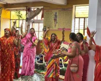 श्री कनक बिहारी जी का 42वां पाटोत्सव मनाया, फुल बंगला झांकी सजाकर लड्डुओं का लगाया भोग 