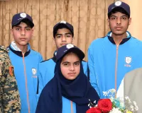 लोकभवन में जम्मू कश्मीर के विद्यार्थियों ने राज्यपाल से की मुलाकात, बागडे ने छात्र-छात्राअें से किया संवाद