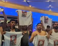 यूथ कांग्रेस कार्यकताओं ने एआई इम्पैक्ट समिट में किया प्रदर्शन : नारेबाजी कर रहे युवकों को पुलिस ने हिरासत में लिया, शिखर सम्मेलन से रखा दूर