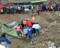 म्यांमार के जेड खदान ढहने से कई लोगों के लापता होने की आशंका, बचाव और राहत कार्य जारी