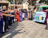 नगर निगम जयपुर टीम एवं जय मां सरस्वती विद्या पीठ सीनियर सेकेंडरी स्कूल के विद्यार्थियों ने चलाया स्वच्छता जनजागरूकता अभियान, प्लास्टिक का उपयोग कम करने और कपड़े के थैले अपनाने की अपील की 