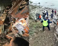 नेपाल में भीषण हादसा: त्रिशुली नदी में बस गिरने से 18 लोगों की दर्दनाक मौत अन्य 25 घायल, बचाव और राहत कार्य जारी