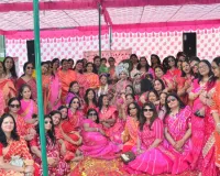 अर्हम फाउंडेशन की ओर से आयोजित फाग उत्सव हर्षोल्लास के साथ सम्पन्न, बडी संख्या में महिलाओं ने लिया भाग