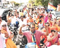 भगवान आदिनाथ के जन्म कल्याणक दिवस पर 18 किमी लम्बी रथयात्रा निकली, भगवान आदिनाथ के जीवन चरित्र को दर्शाती झांकियां