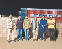 कंटेनर से गुजरात ले जाई जा रही 5 करोड़ की अंग्रेजी शराब जब्त : तस्कर गिरफ्तार, सोयाबीन बोरियों की आड़ में की जा रही थी तस्करी