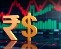 डॉलर के मुकाबले रुपया और फिसला, मंहगाई दर में बढ़ोतरी से रुपये पर दबाव