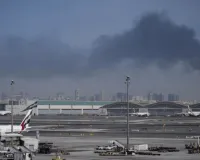 दुबई हवाई अड्डे के पास गिरे दो ड्रोन; एक भारतीय सहित चार लोग घायल, विमान परिचालन सामान्य