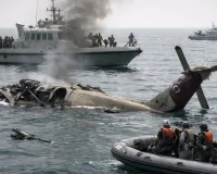 कतर में भीषण हादसा: तकनीकी खराबी के कारण हेलीकॉप्टर दुर्घटनाग्रस्त, चालक दल की तलाश जारी