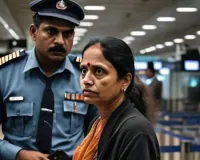 मुंबई एयरपोर्ट पर विमान में बम की सूचना से लोगों में दहशत : आरोपी के चिल्लाने से कर्मचारियों में हड़कंप, बम की अफवाह फैलाने वाली महिला गिरफ्तार 