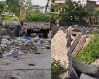 वार्ड चार में गंदगी से लोग परेशान : नालियों की सफाई नहीं, खाली प्लॉट में जमा गंदा पानी, मच्छरों का प्रकोप