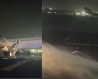 दिल्ली एयरपोर्ट पर हादसा : टेकऑफ के दौरान स्विस एयरलाइंस के विमान का फटा टायर, 230 यात्रियों और चालक दल के सदस्यों को सुरक्षित उतारा