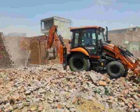 जयपुर में अवैध निर्माण पर बड़ी कार्रवाई : दौलतपुरा में अतिक्रमण ध्वस्त, बस्सी में G+2 बिल्डिंग सील