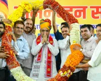 सुशासन से ही समृद्ध बनेगा राजस्थान : अधिकारियों से किया राज्य को नंबर वन बनाने के लक्ष्य में योगदान देने का आह्वान, कहा- पानी और बिजली की उपलब्धता सुनिश्चित करने के लिए परियोजनाओं पर काम कर रही सरकार 