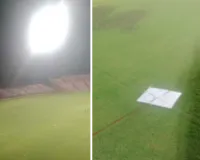 चारों पोल पर हुई लक्स लेवल की टेस्टिंग : डेडलाइन 15 अप्रैल, एक दिन पहले ही रोशनी से जगमगा उठा एसएमएस स्टेडियम