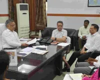 राजस्व मंडल के अध्यक्ष पद पर कार्यभार संभालने के बाद पहली बार राजस्व मंडल पहुंचे, सदस्यों और अधिकारियों से की चर्चा