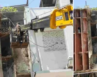 अजमेर के जेएलएन अस्पताल में जर्जर कॉलम हटाया, बड़े हादसे का टला खतरा