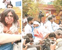 एनएसयूआई का कड़ा विरोध : आरयू कैम्पस बना अभेद्य दुर्ग, चप्पे-चप्पे पर पुलिस