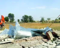 सरकारी भूमि पर चला जेडीए का बुलडोजर : अवैध कॉलोनी ध्वस्त, सड़कें और टीनशेड बनाकर कर रहे थे अतिक्रमण