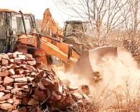 असर खबर का : दूसरे दिन 1031 बीघा जमीन को कराया अतिक्रमण मुक्त, दो दिन में 25 सौ बीघा जमीन से हटाए अतिक्रमण