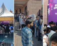 आईपीएल का जयपुर में पहला मुकाबला : रियायती टिकट के लिए लंबी कतार, छात्रों ने घंटों की मशक्कत