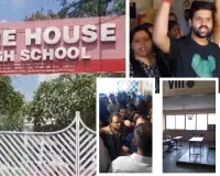 निजी स्कूल बंद होने पर अभिभावकों में भारी आक्रोश, स्कूल परिसर के बाहर जमकर विरोध प्रदर्शन 
