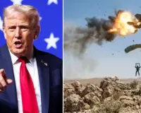 भारी गोलीबारी के बीच अमेरिका ने F-15E पायलट को ढूंढ निकाला: ट्रंप ने बताया किस हालत में है ईरान से रेस्क्यू किया गया पायलट 