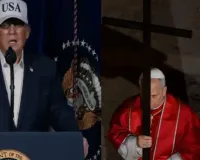 ईरान में अमेरिकी कार्रवाई की आलोचना : डोनाल्ट ट्रंप ने पोप लियो पर साधा निशाना, बोले-ऐसे धर्मगुरु की आवश्यकता नहीं जो उनकी नीतियों का करते हों विरोध 