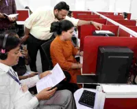 सहकारिता विभाग के शासन सचिव ने राजस्थान संपर्क हेल्पलाइन का किया निरीक्षण