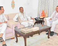 मुख्यमंत्री से केंद्रीय मंत्रियों की शिष्टाचार मुलाकात, राज्य में विभिन्न विकासात्मक योजनाओं से जुड़े विषयों पर चर्चा 