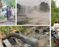 UP में चक्रवाती तूफान ने बरपाया कहर : आंधी से सैकड़ों पेड़ धराशायी, अंधेरे में डूबे इलाके; 54 लोगों की मौत