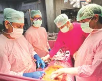 एसएमएस अस्पताल के चिकित्सकों ने किया कमाल : लिवर, किडनी और आंत में 45 मिनट तक खून की सप्लाई रोककर हार्ट की तीन सर्जरी की एक साथ